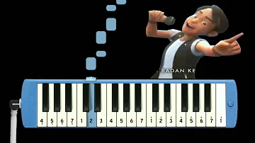 Not Pianika Abang Iz Nyanyi lagu Rock - Upin Ipin Juara Karaoke