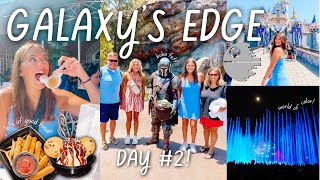 GALAXYS EDGE & DISNEYLAND PARK | Disneyland Vlog 2