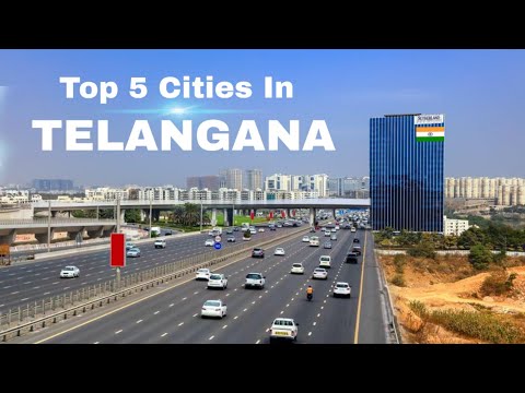 Top 5 Best Cities In Telangana | तेलंगाना के 5 सबसे बड़े शहर 🌴🇮🇳