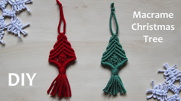 Macrame Christmas Tree Tutorial | DIY Christmas Tree | DIY Christmas Decorations | Макраме Новый Год