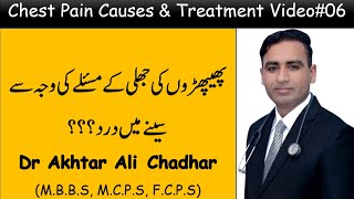 Pleurisy/ Pleuritic Chest Pain Symptoms |  Urdu Hindi |  Chest Pain Causes & Treatment Video  06