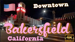 🇺🇸  Bakersfield, CA - Peaceful Downtown Evening Stroll