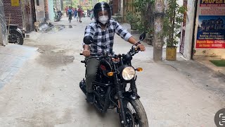 My First Bike Royal Enfield Hunter 350 Retro Black