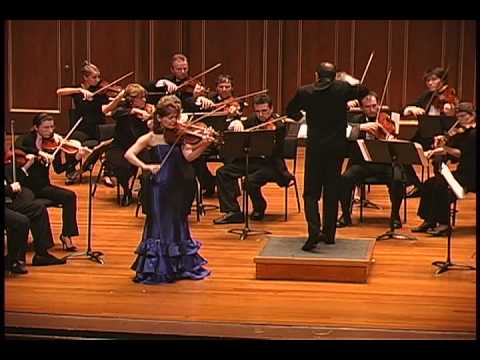 Irina Muresanu plays Enescu Romanian Rhapsody No. 1 arranged for violin and strings PART 1