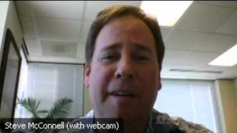 Steve McConnell on Technical Debt