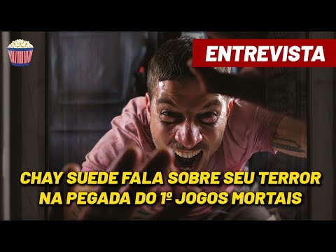 Chay Suede fala sobre seu TERROR na pegada do 1º Jogos Mortais!