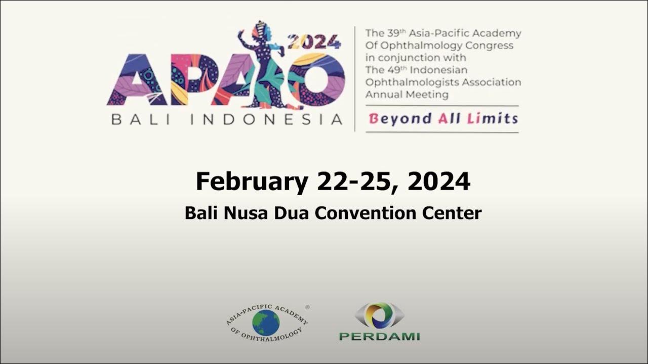 APAO Congress 2024 Bali, Indonesia YouTube