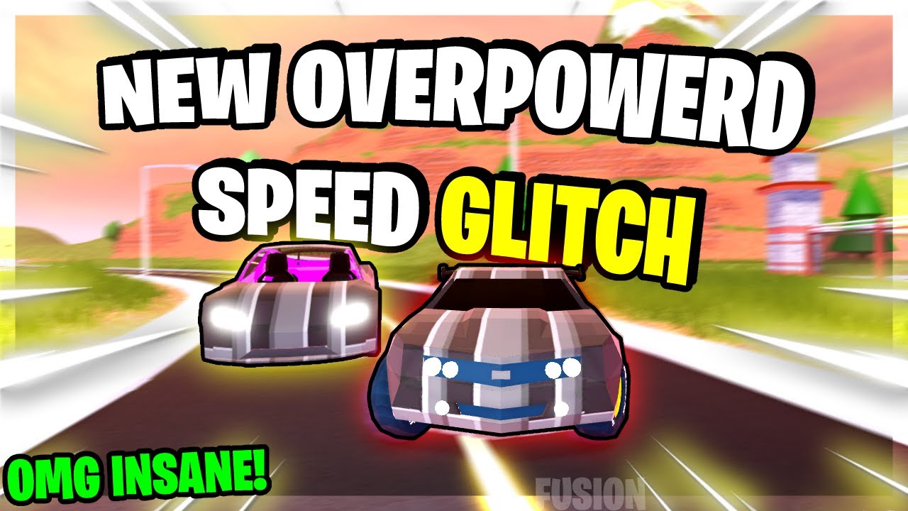 New Vehicle Speed glitch (overpowered)