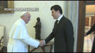 Iraqi Kurdistan prime minister asks Pope Francis to encourage international community Iraqi Kurdistan prime minister asks Pope Francis to encourage international community