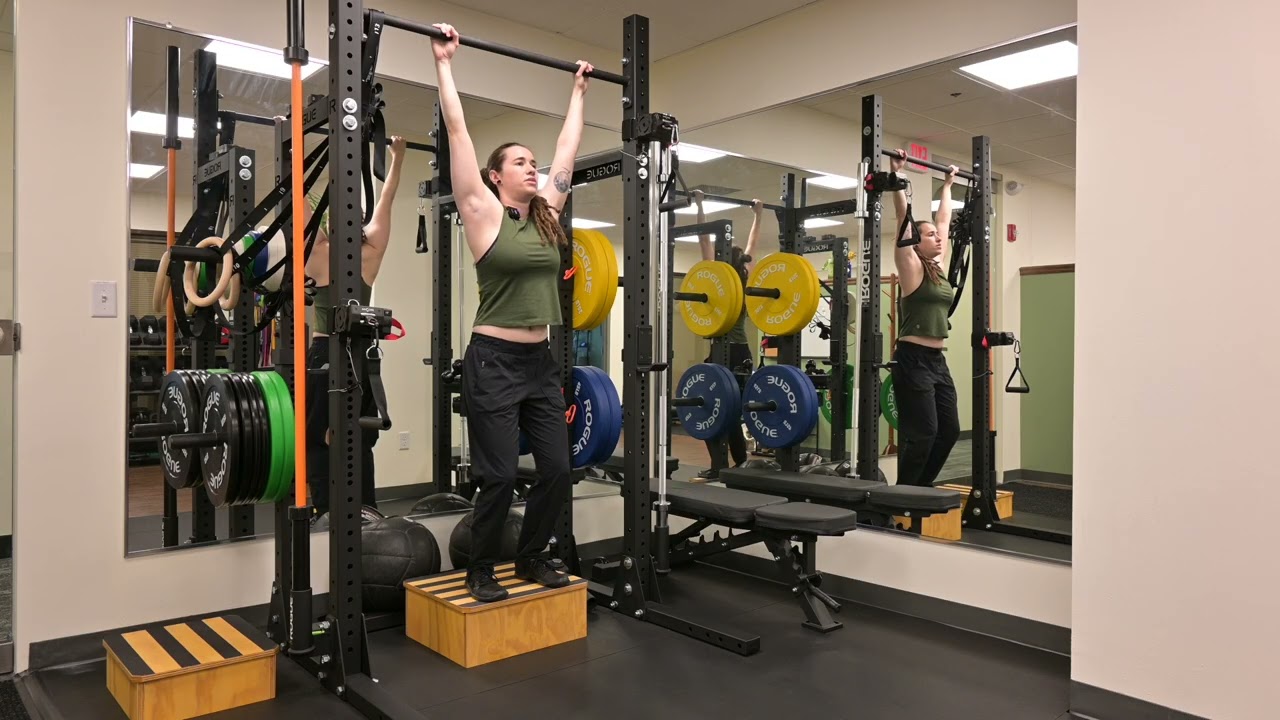 Week 147: How to Perform Assisted Scapular Pulls with Lower Body Assistance