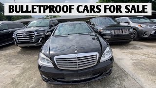 Prices of BULLETPROOF CARS For sale