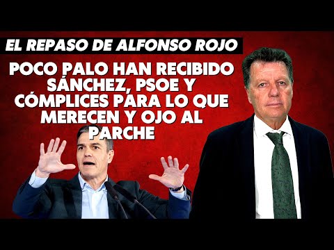 Alfonso Rojo: “Poco