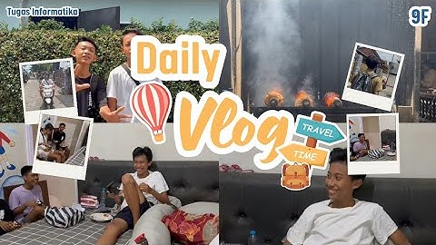 Daily Vlog Menjenguk Bara . Tugas Vlog Informatika kelas IX. IXF Spelden
