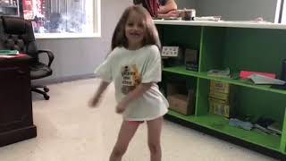 Macy Pruitt. Back Pack Kid. Flossing Dance