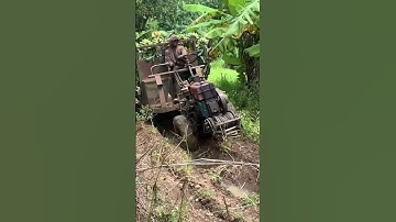 Rewiu xe công nông chơ chuôi đi đường qua trơn rât khoe #côngnông