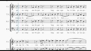 Purihin ang Panginoon TTBB (Tenor 2)/ arr by Jefrey Cagadas