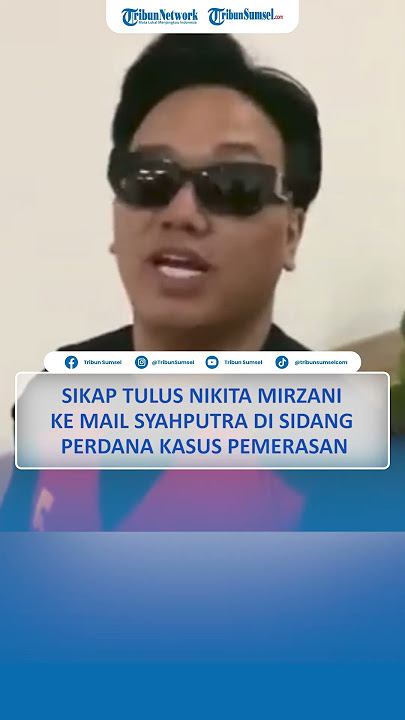 Sikap Tulus Nikita Mirzani ke Mail Syahputra di Sidang Perdana Kasus Pemerasan