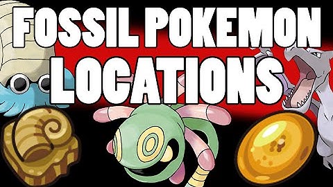 Fossil Guide Omega Ruby Alpha Sapphire - Fossil Location and Restoration Guide ORAS