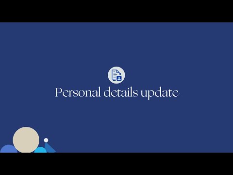 Personal Details Update - Zurich Online