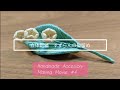 ♯  4立体刺繍　すずらんの髪留め /〜花の成形・茎・完成〜/Making Movie