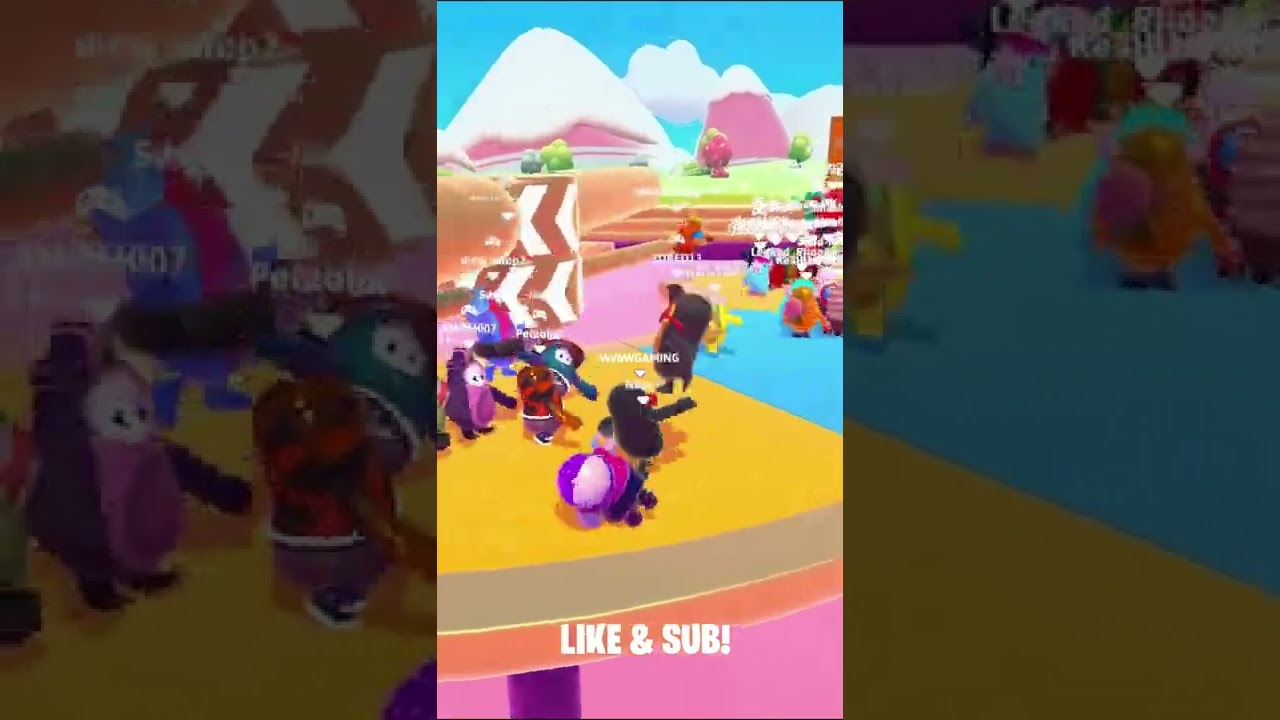 FALL GUYS TO MUCH BEANS 