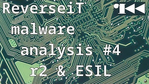 malware analysis #4 ( radare2 ESIL ) - whole opcode analysis r2