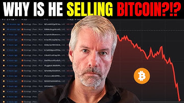 🚨ALERT: MICHAEL SAYLOR IS SELLING BITCOIN?!?