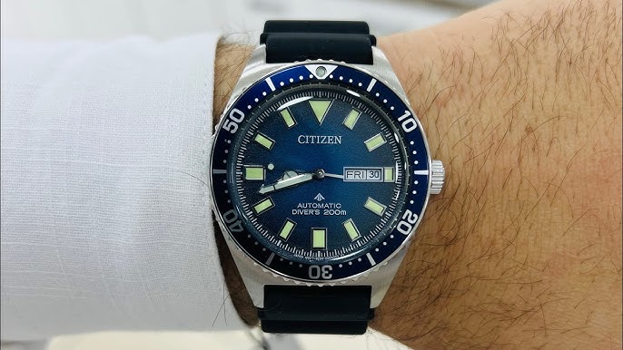 Unboxing The Citizen Diver Automatic NY0129-07L - YouTube