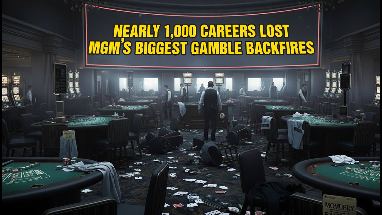 Las Vegas Is Cracking, Nearly 1,000 Careers Lost — MGM’s Biggest Gamble Backfires