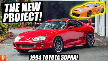 Building a Modern Day (Fast & Furious) 1994 Toyota Supra Turbo (6 Speed Manual)!