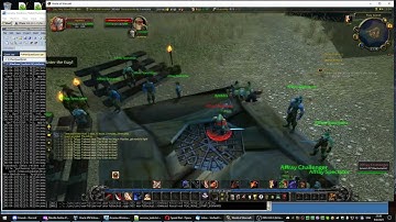 World of Warcraft Warrior quest The Affray scripted using Arcemu Python Engine