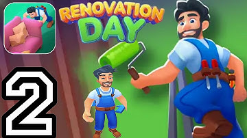 Renovation Day: House Makeover - Gameplay walkthrough Android part2 