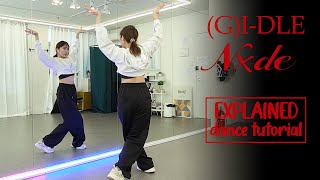 (G)I-DLE - 'Nxde' Dance Tutorial | EXPLAINED + Mirrored