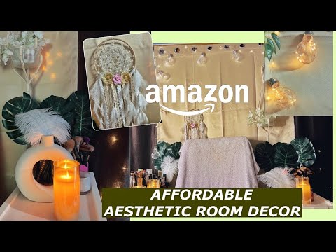 AFFORDABLE AESTHETIC ROOM DECOR 🌸/ Amazon Room Decor/ Simple Room Decor ...