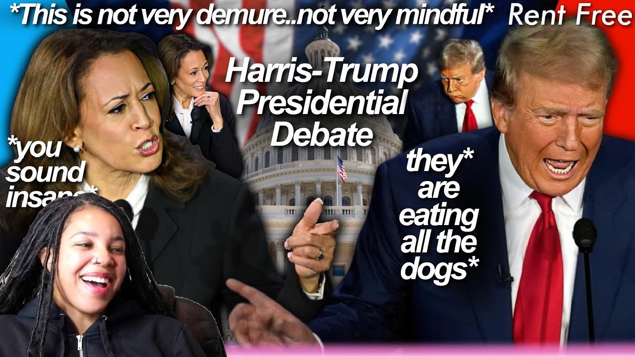 Presidential Debate 2024 UNHINGED Funny Moments - Trump Vs. Harris ...