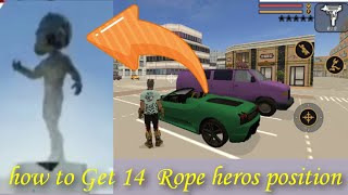 How to play Vegas crime simulator.and found all rope heros position. screenshot 1