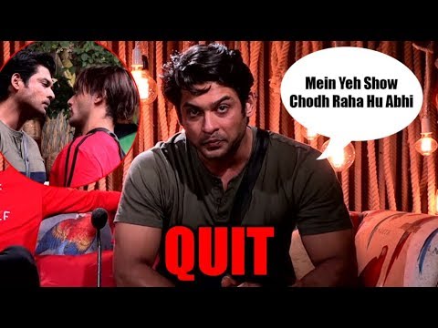 Bigg Boss 13: I am quitting the show, I am done with Asim Riaz, says frustrated Sidharth Shukla
