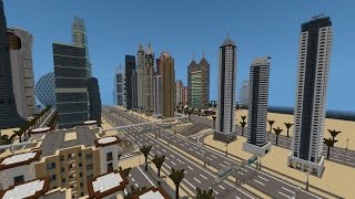 Minecraft Dubai City + Download link - Майнкрафт Дубай 2015