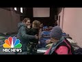 Ukrainian Refugees Taking Shelter in Churches