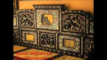 Trường kỷ ngũ sơn - Đồ Gỗ Xưa Và Nay