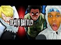 THIS IS RIGGED!! Reacting To &quot;Sanji Vs Rock Lee&quot; Death Battle