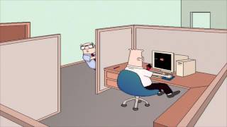Dilbert Screensaver (1994) - [07/16] 'Dilbert at Work'