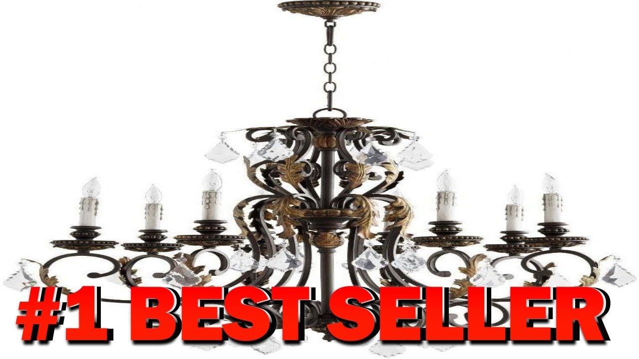 Quorum 6157 8 44 Transitional Eight Light Chandelier from Rio Salado Collection in - B01JHCD95Y