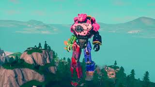 Fortnite con canción Go Go Power Rangers