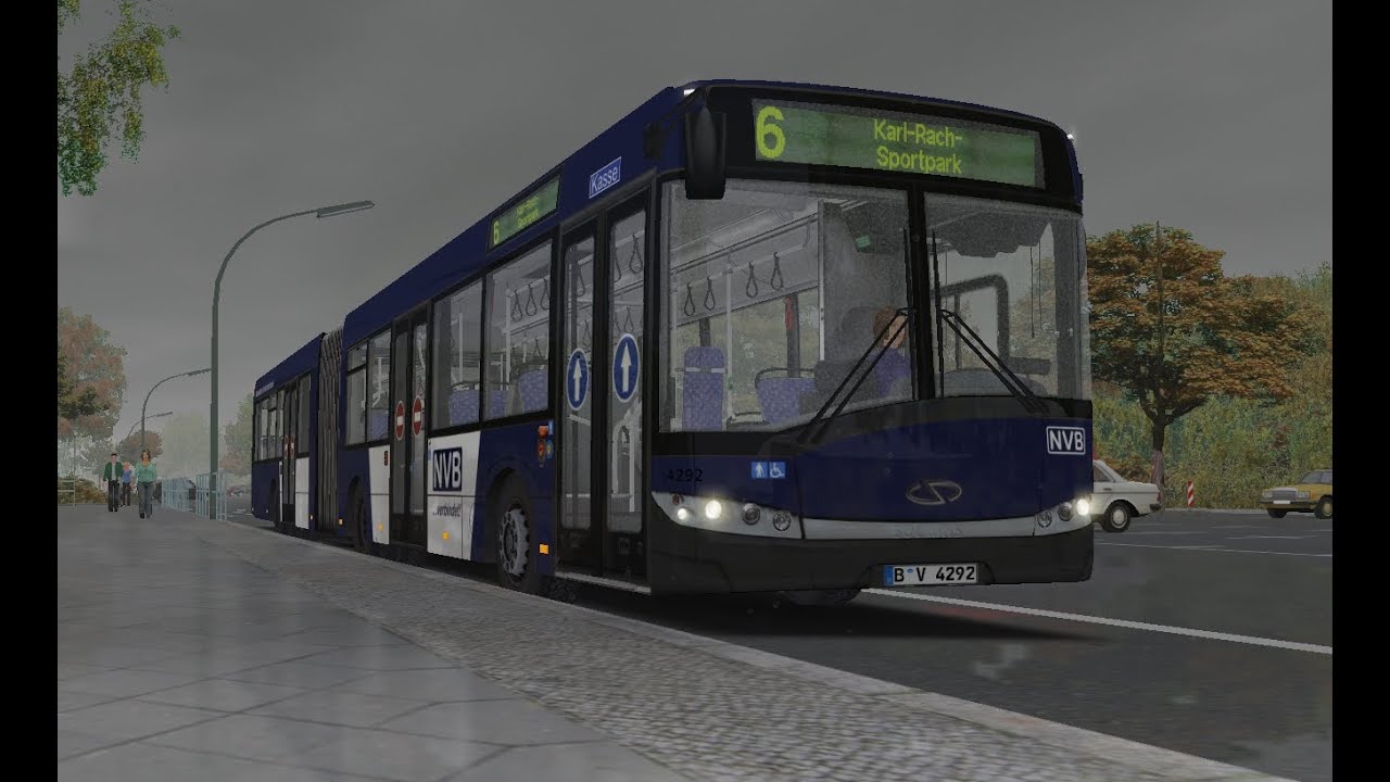 OMSI 2. Map Neustedt, Route 6, Solaris Urbino 18