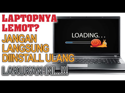 Video: Mengapa laptop toshiba berjalan lambat?