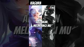 Percakapan Hero Kagura Dan Hayabusa Mobile Legends Indonesia #shorts