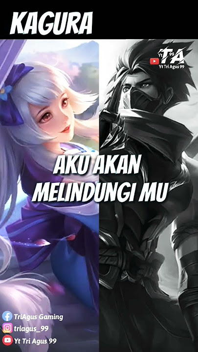 Percakapan Hero Kagura Dan Hayabusa Mobile Legends Indonesia #shorts