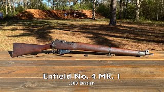 Shooting a Navy Arms Enfield No.4 Mk.1 rifle