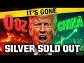 IT’S GONE: China Just Drained The Silver Vaults (0oz Left)